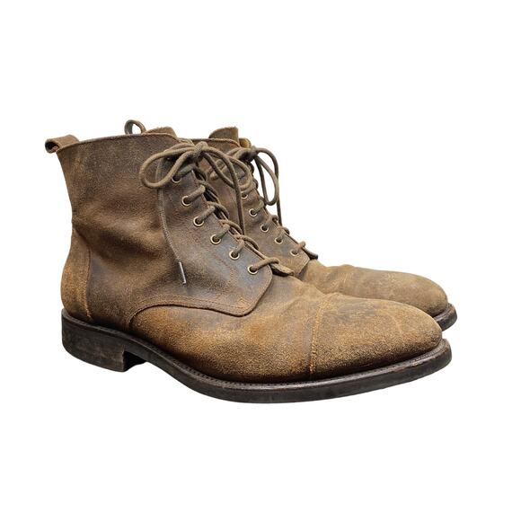 Taft 9520 The Dragon Boot Cap Toe Lace Up Combat Boots Men's 10 - Picture 1 of 11